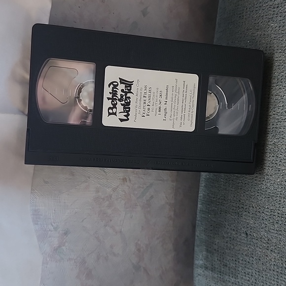 VHS TAPE "BEHIND THE WATERFALL" Movie - Picture 3 of 4